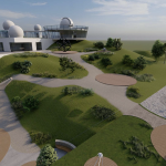 Vizualizácia hvezdárne v Hlohovci | Zdroj: TTSK