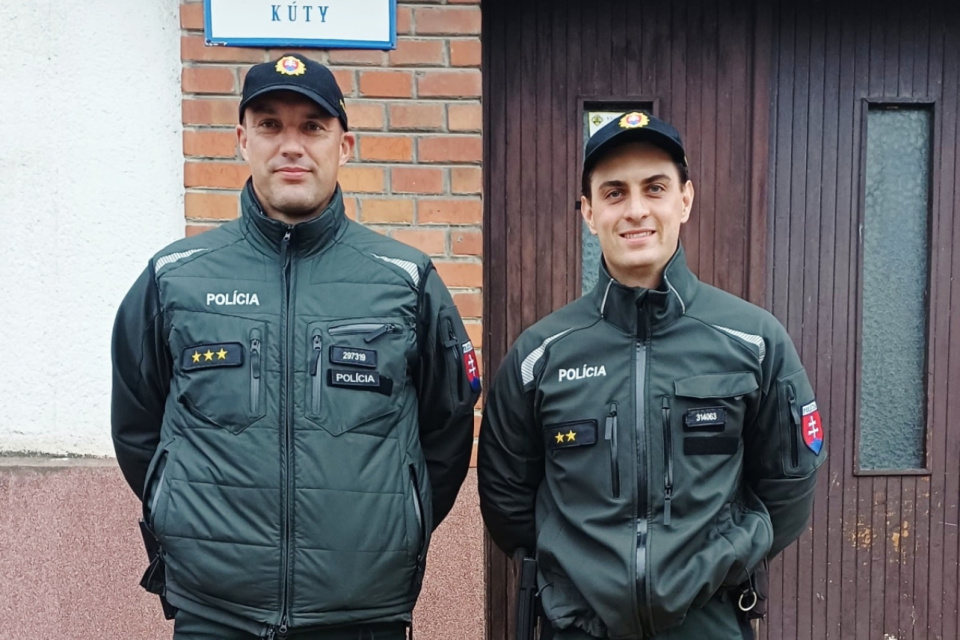 Policajti zo Záhoria pomáhali a chránili | Zdroj: Polícia SR - Trnavský kraj