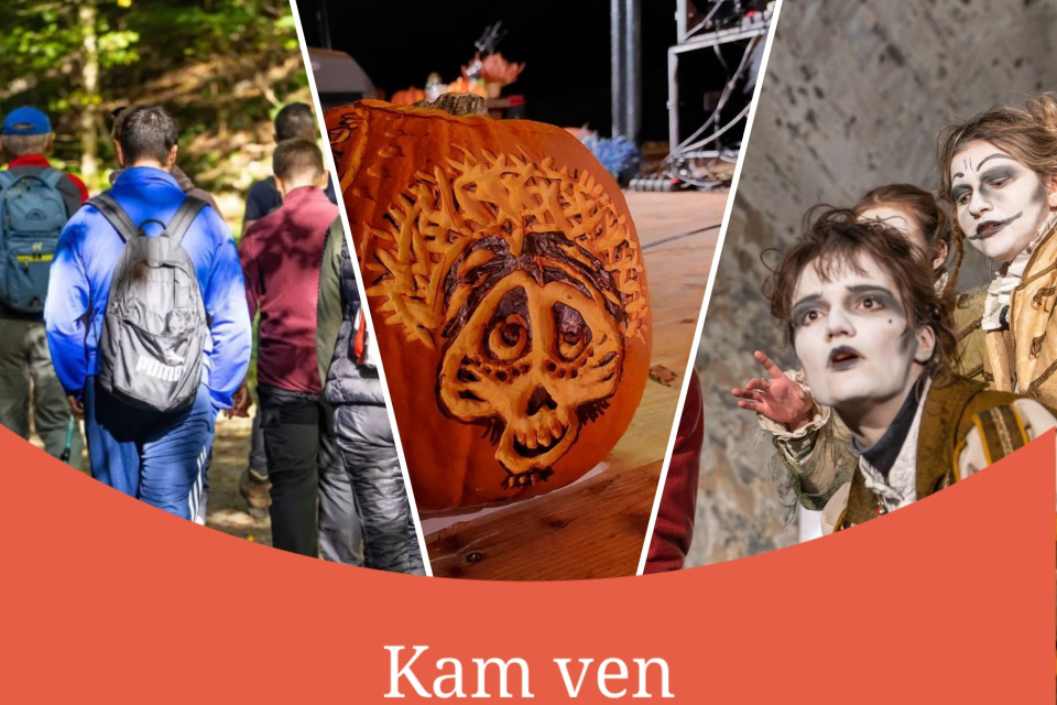 Vyberiete sa na jesennú lesopotulku, navodíte si halloweensku náladu programom v Senici alebo si vypočujete príbeh o mŕtvej neveste na hrade Červený Kameň | Zdroj: Trnavský kraj zážitkov, mesto Leopoldov a hrad ČK
