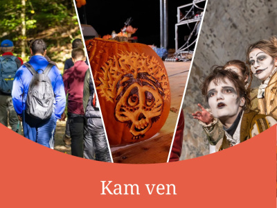Vyberiete sa na jesennú lesopotulku, navodíte si halloweensku náladu programom v Senici alebo si vypočujete príbeh o mŕtvej neveste na hrade Červený Kameň | Zdroj: Trnavský kraj zážitkov, mesto Leopoldov a hrad ČK