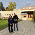 Výherca Lukáš pred Kinom Fontána I Zdroj: Trnavské 