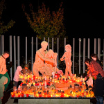 Pamätník počas dušičkového obdobia na archívnej fotografii z roku 2024. | Foto: red.