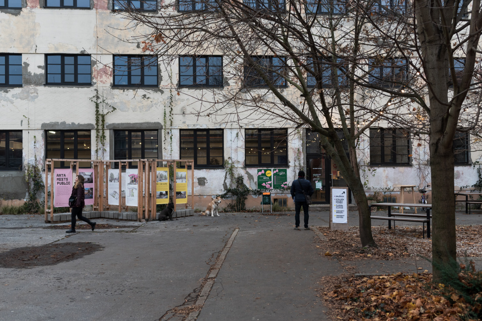 ARTA vznikla v opustenej továrni na čokoládu a cukrovinky.