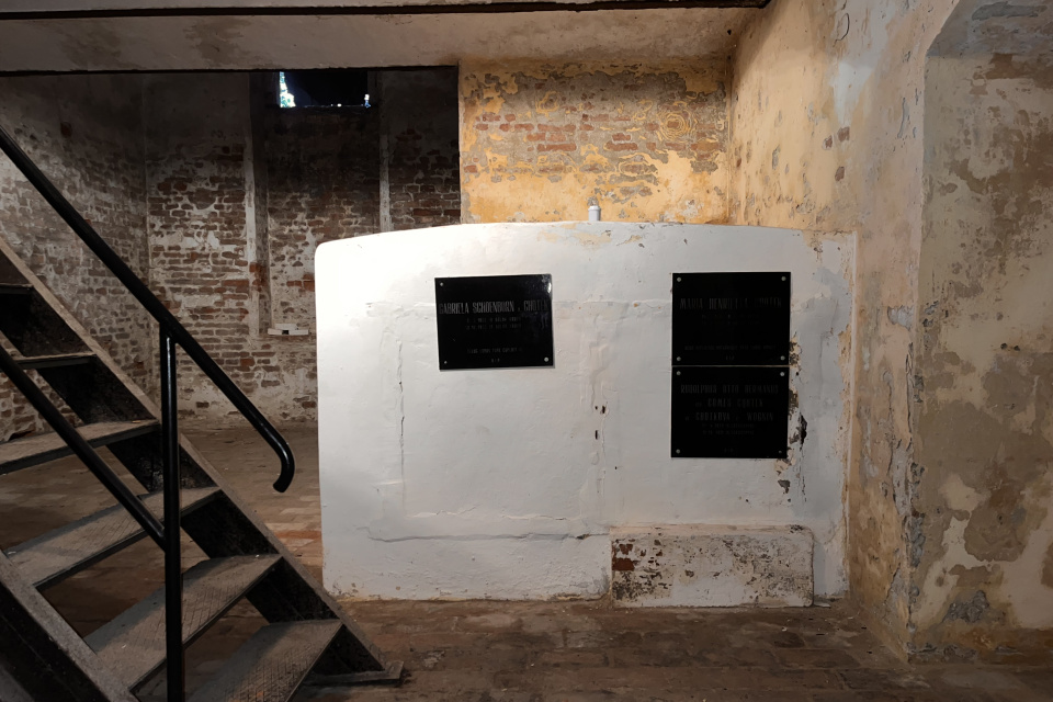 Vnútro mauzólea v Dolnej Krupej I Foto: Trnavské rádio