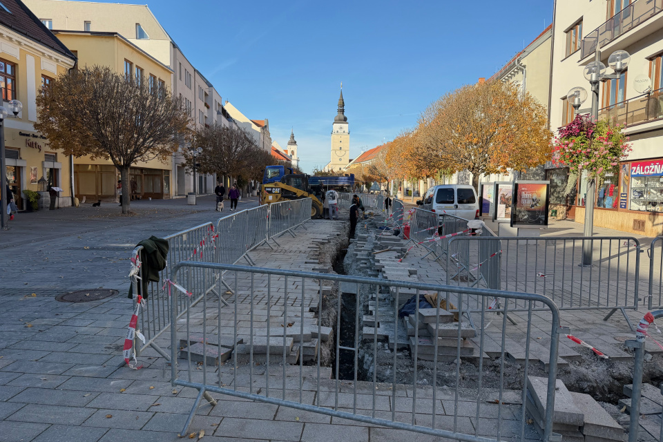 Práce potrvajú do konca novembra | Foto: Trnavské rádio