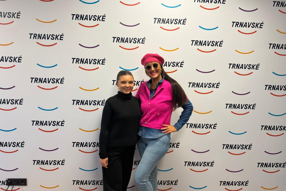 Gabriela Giotto nás navšítvila v štúdiu Trnavského | Foto: Zuzana Benková, Trnavské rádio