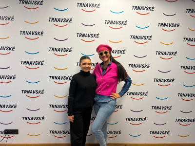 Gabriela Giotto nás navšítvila v štúdiu Trnavského | Foto: Zuzana Benková, Trnavské rádio