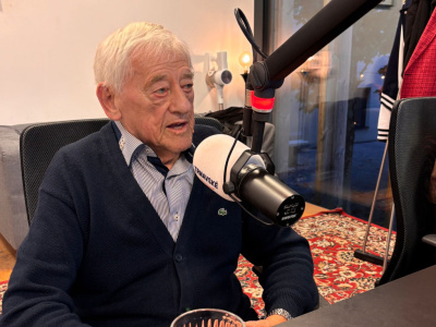 Jozef Golonka navštívil štúdio Trnavského | Foto: Trnavské rádio