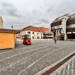 Demontovanie stánkov | Foto: Trnavské rádio