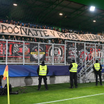 Súčasťou bola aj spomienka na fanúšika a otca aktívneho člena Ultras Spartak Trnava | Zdroj: Ultras Spartak Trnava, Lukáš Grinaj 