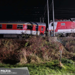 Zdeformovaný prvý vozeň rýchlika Tatran. | Foto: PZSR