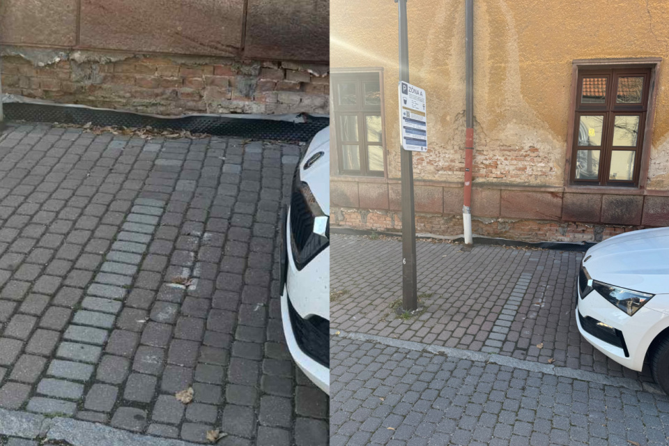 Takto vyzerá správne vyznačené miesto | Foto: Trnavské rádio