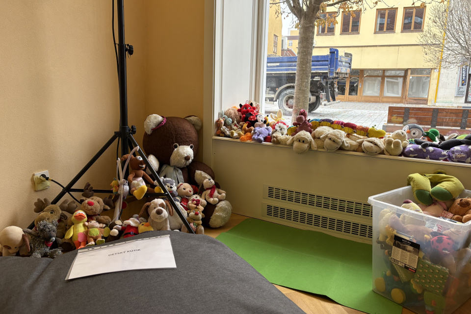 Zabavia sa aj deti - pripravené sú pre nich aktivity aj hračky | Foto: Michaela Martišíková, Trnavské rádio