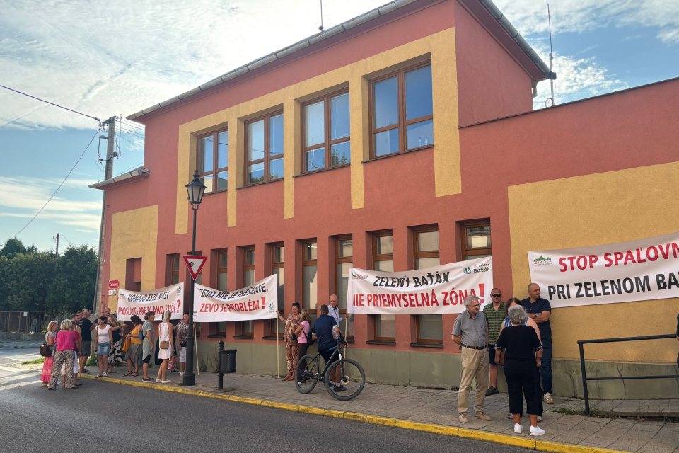 Skaličania nesúhlasia s výstavbou spaľovne | Foto: Trnavské rádio