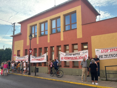 Skaličania nesúhlasia s výstavbou spaľovne | Foto: Trnavské rádio