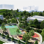 Vizualizácia športoviska | Zdroj: planujmesto.trnava.sk