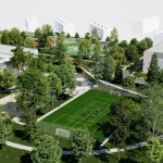 Takto by mohlo športovisko vyzerať