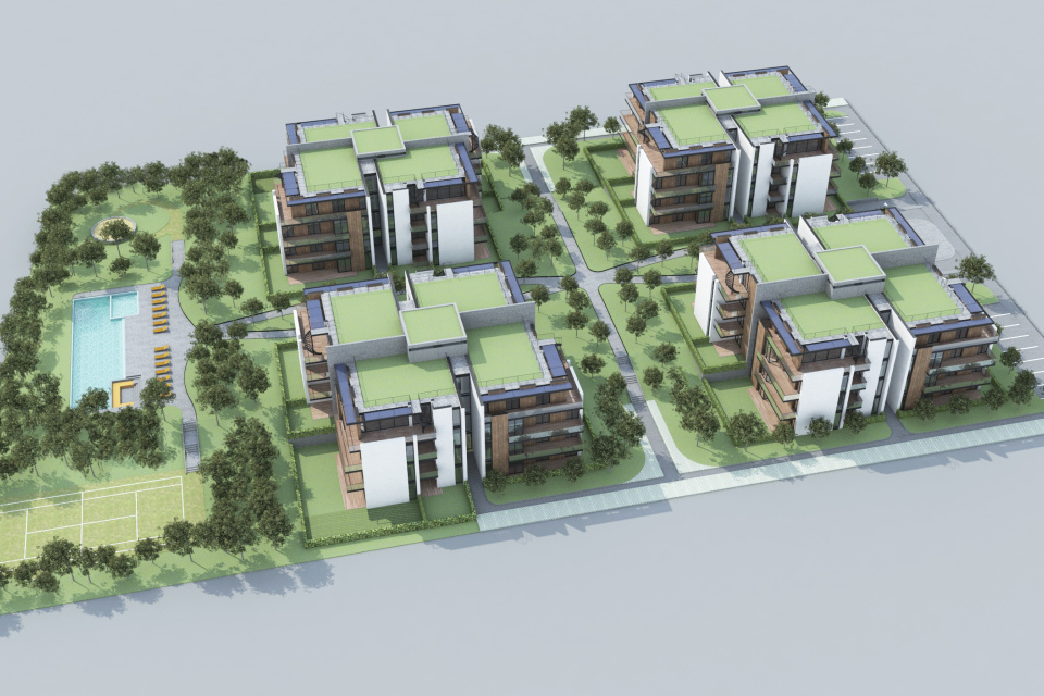 V Piešťanoch vyrastá exkluzívne bývanie pri lodenici. | Zdroj: Rezidencia Na Lodenici