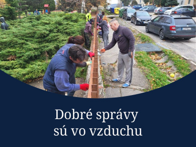 Ani tento týždeň nevynecháme pozitívne novinky