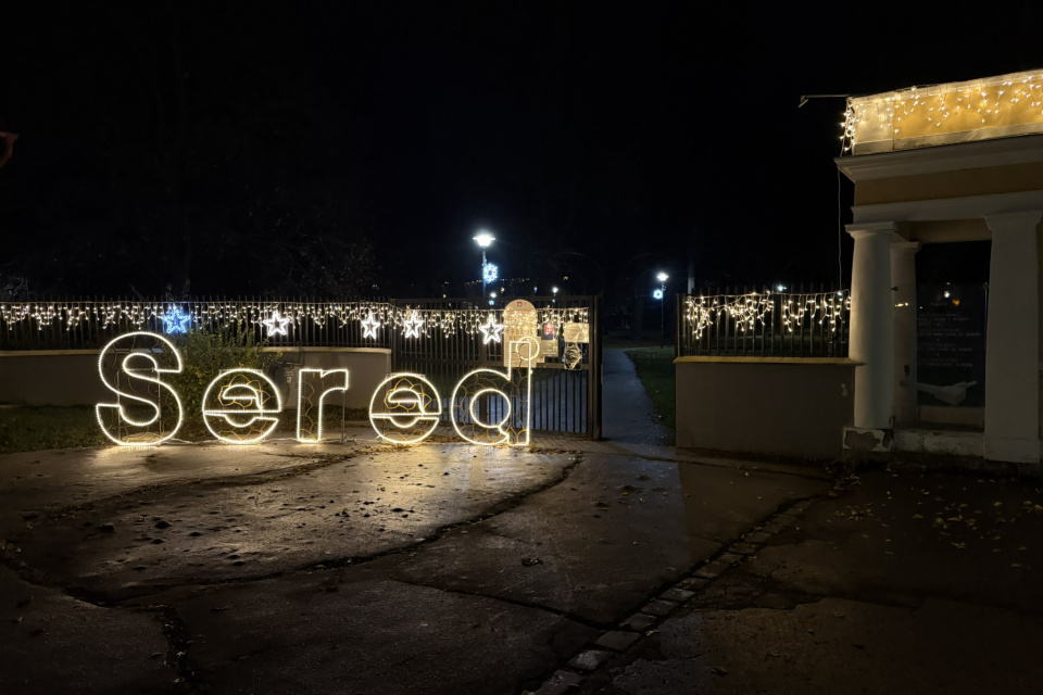 Sereď tieto Vianoce zažiari | Foto: Tomáš Buday