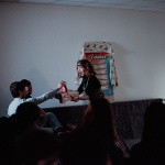 Podstatou vystúpenia bol jukebox s pesničkami | Foto: Maroš Majerník