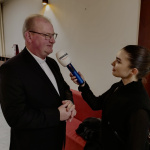 Kňaz Jozef Parák prevzal cenu za Károlya Lénára I Foto: Alexandra Štofirová