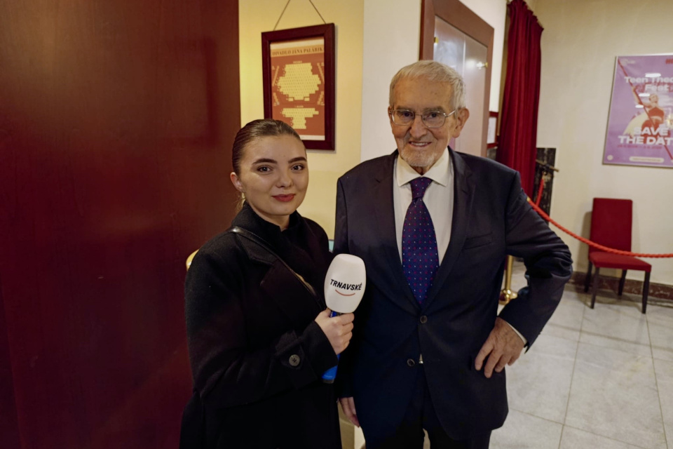 Cenu si osobne prevzal aj Martin Bútora I Foto: Alexadra Štofirová