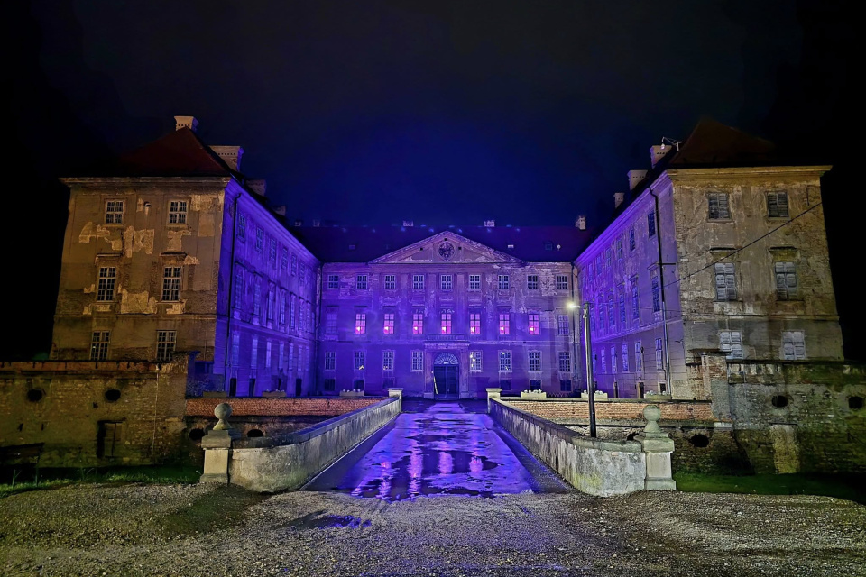 Zámok v Holíči (17. 11. 2025). | Zdroj: Mesto Holíč