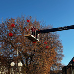 Nová vianočná výzdoba v Trnave | Foto: Zuzana Benková, Trnavské rádio