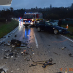 Dopravná nehoda pri Banke | Zdroj: Polícia SR - Trnavský kraj