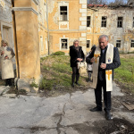 Priestor pred rekonštrukciou požehnali | Foto: Zuzana Benková, Trnavské rádio