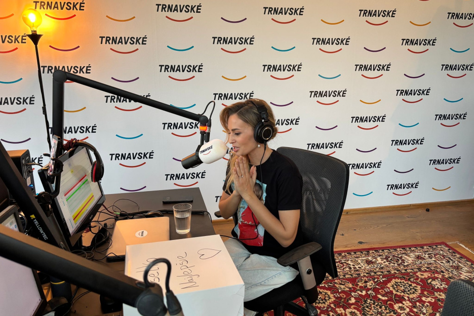 Mária Čírová v štúdiu Trnavského rádia | Foto: Trnavské rádio