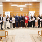 Ocenení stredoškoláci zo Senice | Foto: Mesto Senica