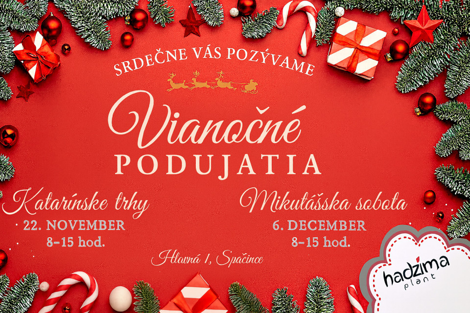 Vianočné podujatia v Hadzima Plant štartujú tento už tento víkend | Foto: Hadzima Plant