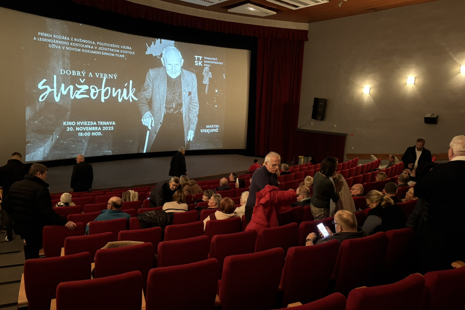 Premiéra sa uskutočnila v priestoroch kina Hviezda v Trnave | Foto: Michaela Martišíková, Trnavské rádio