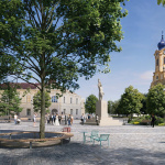 Vizualizácia námestia po obnove | Zdroj: Archinfo