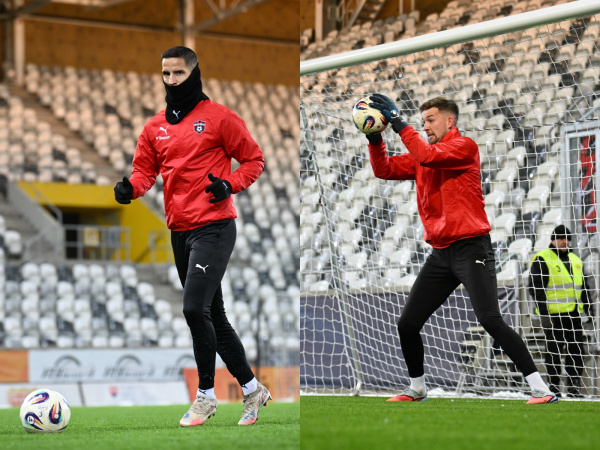 Predzápasová príprava. | Foto: Lukáš Grinaj, Spartak Trnava