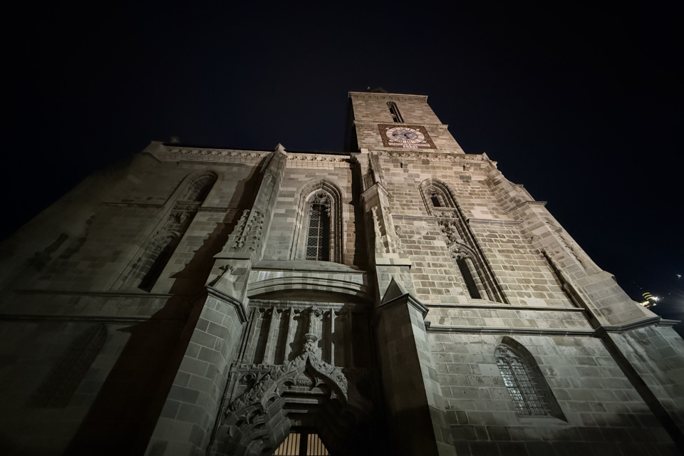 Čierny kostol v nočných hodinách I Zdroj: Alexandra Štofirová, Trnavské rádio