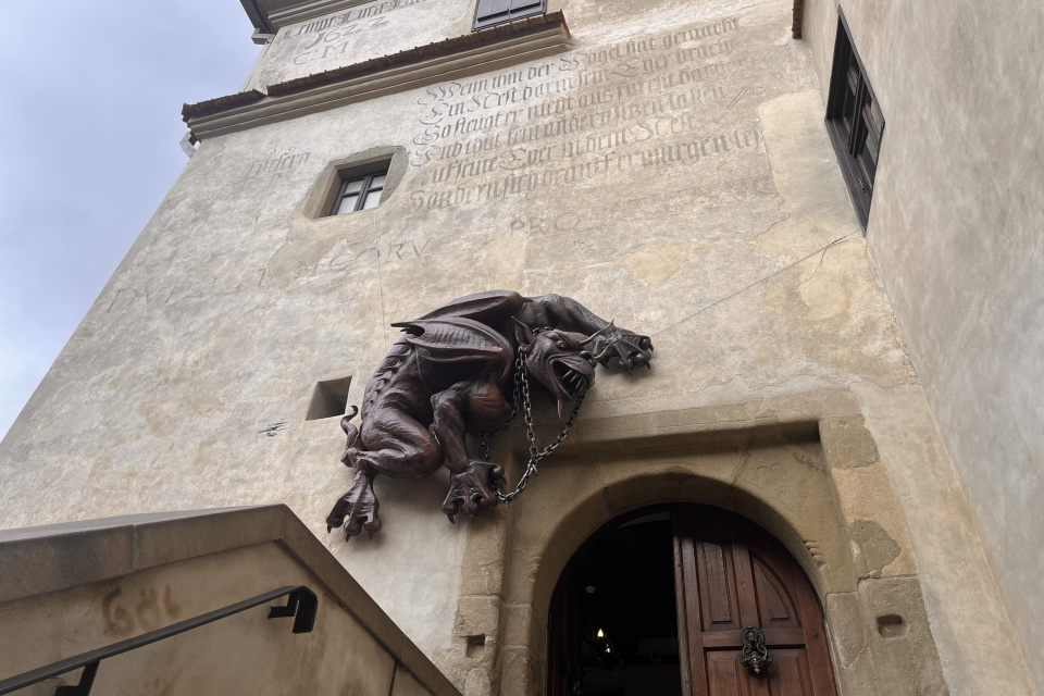 Vstup do hradu Bran I Zdroj: Alexandra Štofirová, Trnavské rádio 