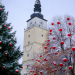 Prvý sneh tejto zimy v Trnave. | Foto: red.