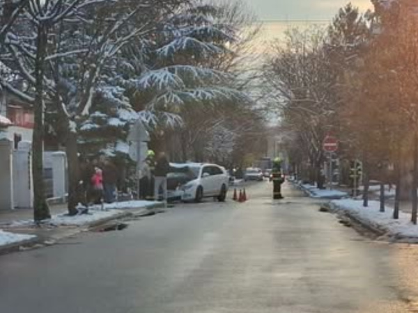 Havária v Dunajskej Strede. | Foto: László Vida, Trnavsky Kraj Dopravny Servis 