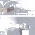 Návrh interiéru prvého súťažného návrhu | Zdroj: Mesto Trnava