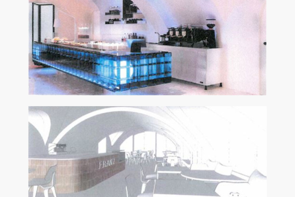 Finálové vizualizácie / mood boardy nového Mliečneho baru v Trnave. | Zdroj: Mesto Trnava