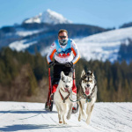 Lukáš Rybár na pretekoch so psami | Foto: Lukáš Rybár