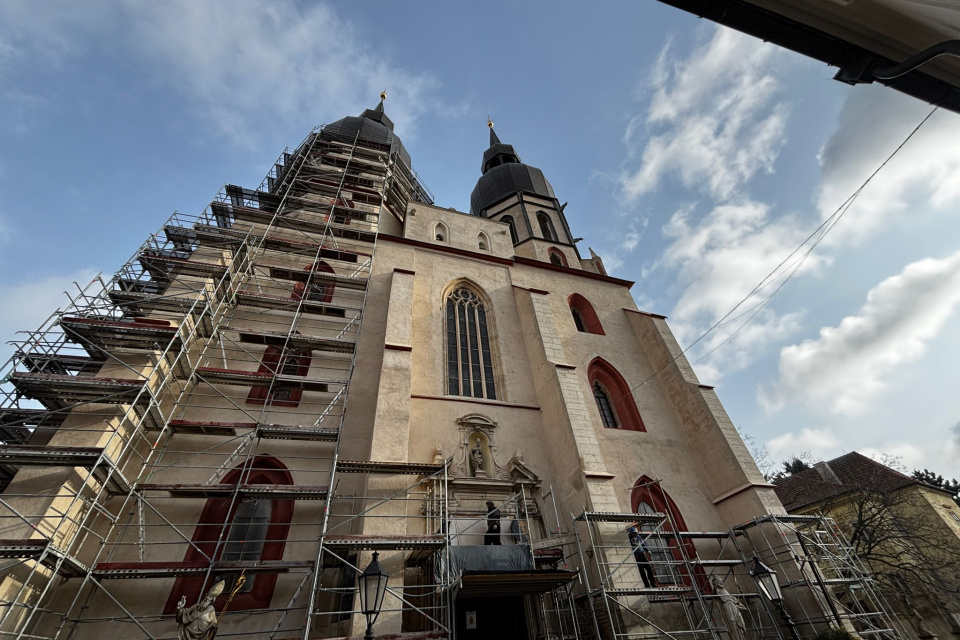 Bazilika sv. Mikuláša bude čoskoro úplne bez lešenia. | Foto: Trnavské rádio