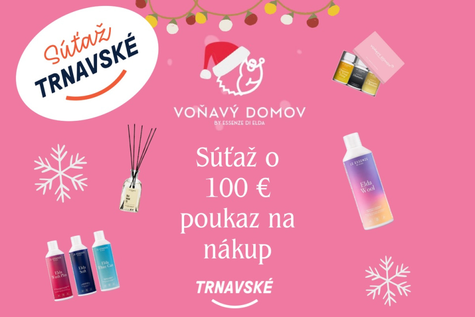 Voňavých 100 eur na nákup môžete vyhrať na instragrame Trnavského rádia