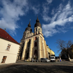 V okolí baziliky sú stále pracovníci | Foto: Zuzana Benková, Trnavské rádio