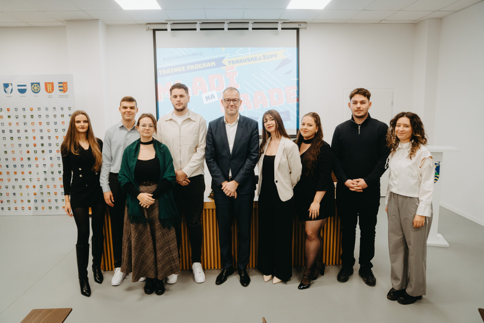 Mladí záujemcovia pôsobili na úrade od februára | Foto: TTSK 