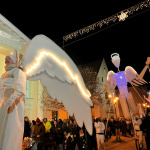 Alegorický sprievod pokračuje na Trojičné námestie | Foto: Trnavské rádio