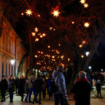 Vysvietený Ružový park I Zdroj: Trnavské rádio